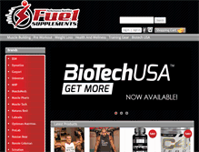 Tablet Screenshot of fuelsupps.com